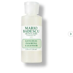 Mario Badescu Glycolic Foaming Cleanser 2 Fl Oz. NEW.